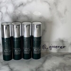 Sealed 4x 5ml ReVive Rescue Elixir Anti-Aging Facial Oil Travel 20ml